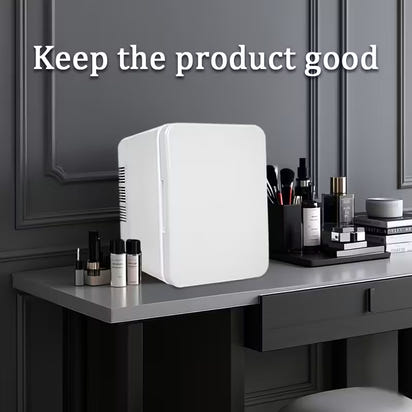 Mini makeup fridge
